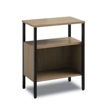 Simple Storage Two-Shelf 23.5w x 14d x 29.6h Walnut 5507BLWL