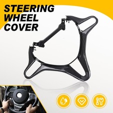 Steering Wheel Cover Panel Trim Carbon Fiber For 2006-11 Honda Civic 8th Fd2 Ei Steering Wheel Cover Panel Trim Carbon Fiber For 2006-11 Honda Civic 8th Fd2 Ei