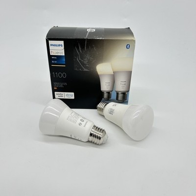 Philips Hue White E27 Lampe Doppelpack 2x1055lm, dimmbar, warmweißes Licht, steu
