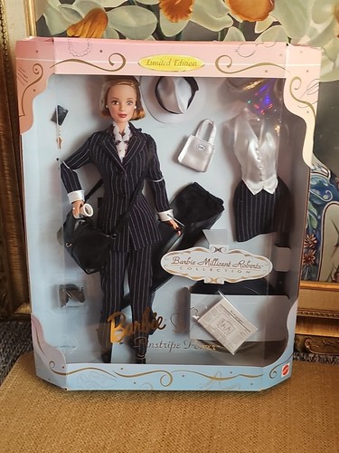 Mattel Barbie Millicent Roberts Collection Pinstripe Power Doll 1997 19791 - Picture 16 of 18