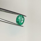 1.17 Ct Natural Zambian Green Emerald Good Luster Oval Cut - G- 176 — photo 1