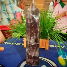 8.25LB Natural rainbow fluorite slice Crystal Mineral specimen Healing