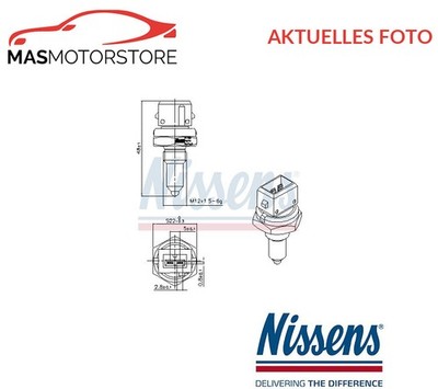 KÜHLMITTELTEMPERATURSENSOR OBERE NISSENS 207088 P FÜR BMW 3,1,2,E46,E90,E91
