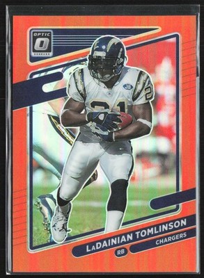 LaDainian Tomlinson 2021 Donruss Optic Orange /199 #50 San Diego Chargers
