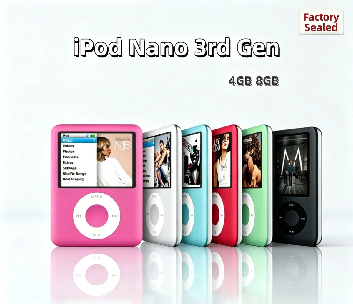 Apple iPod Nano 3rd Generation MP3 Players for sale - eBay