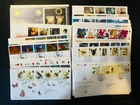 GB Job Lot 48x First Day Covers Immaculate Neatly Typed Addresses(Video)(0003)