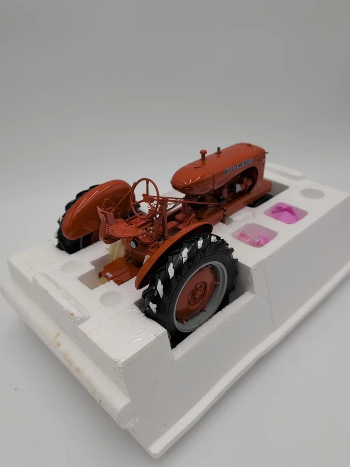1/12 Allis Chalmers WC Narrow Front w/ Rubber Tires, Franklin Mint Precision #3 - Image 4 of 4