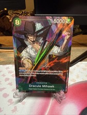 Dracule Mihawk (Alternate Art) OP12-030 Legacy of the Master Foil TCG One Piece