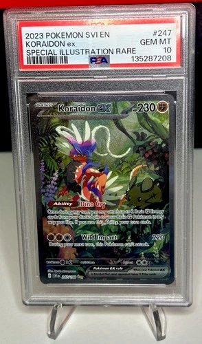 PSA 10 Koraidon ex 247/198 Special Illustration Rare Scarlet & Violet Pokemon