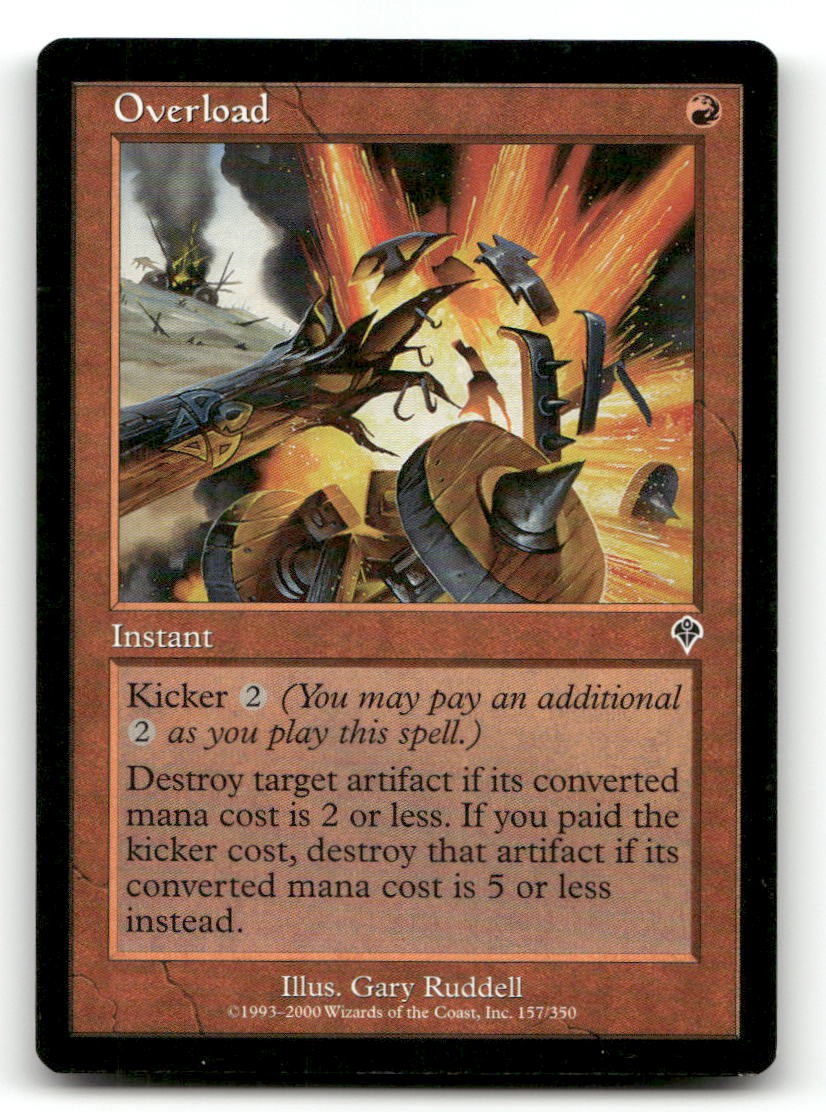 Overload 157 C Invasion Magic: The Gathering NM