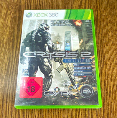 Electronic Arts Crysis 2 Limited Edition   Xbox 360 PAL, USK 18, Disc & Hülle