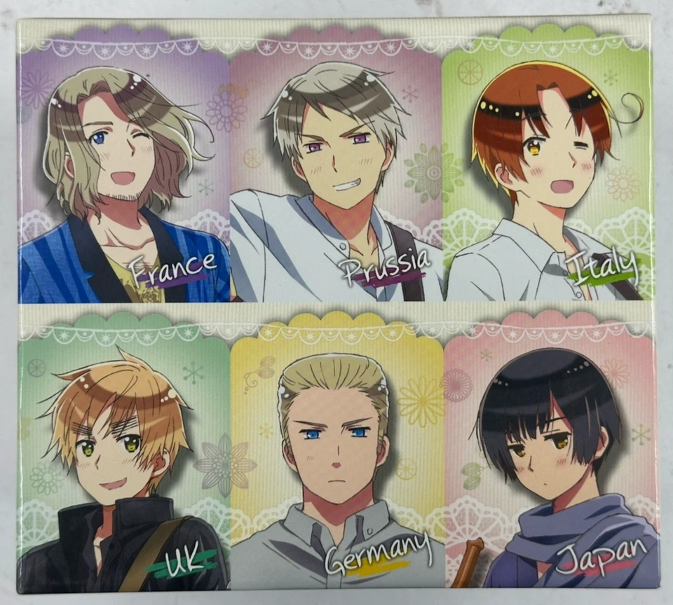 HETALIA The World Twinkle Character CD Vol.1-8 w/ Premium Box Japan import - Image 3 of 4