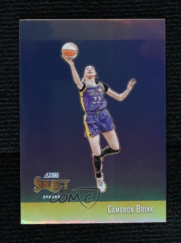 2025 Panini Select WNBA Score Select Throwback Silver Prizm Cameron Brink #9
