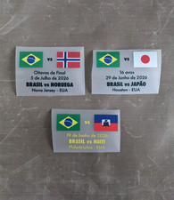 BRAZIL Patch Badge MDT Detail World Cup 2026 Norway Japan Haiti