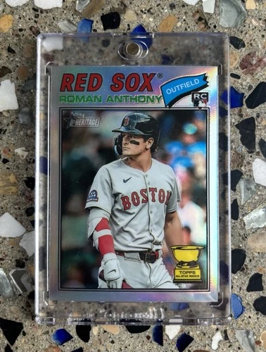 2026 Topps Heritage ROMAN ANTHONY Chrome Refractor RC #86