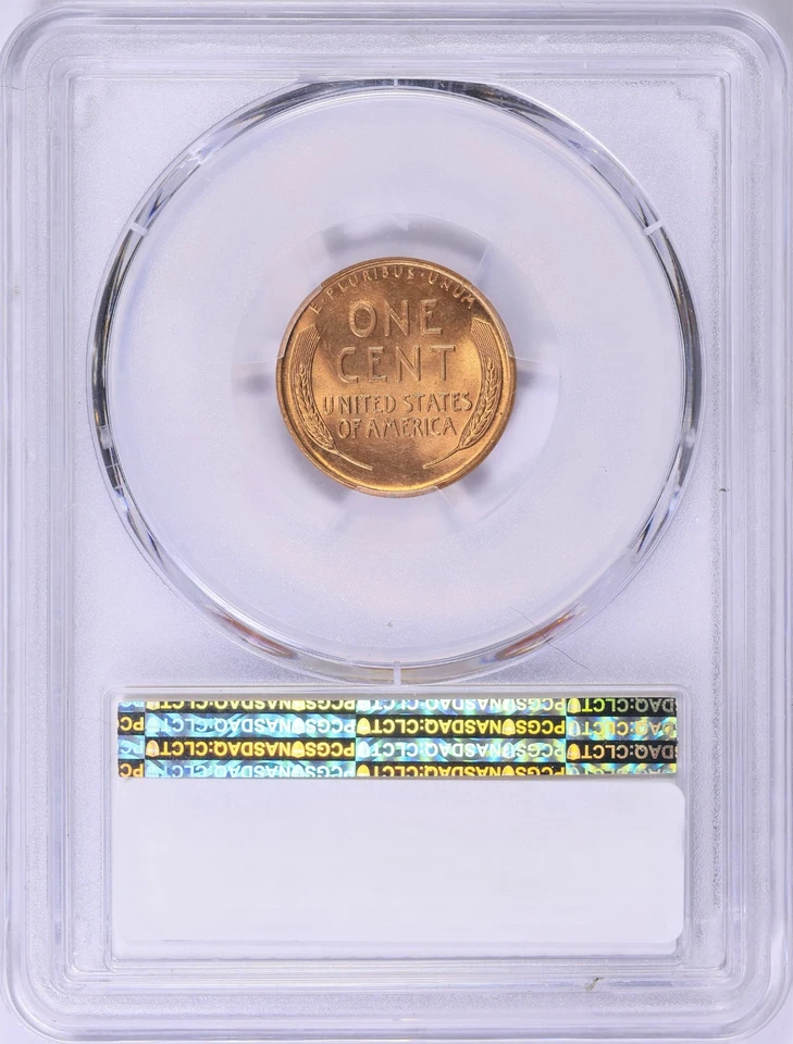 1946 Lincoln Cent PCGS MS-65 RD - Image 2 of 3