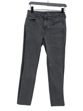 NYDJ Women's Jeans UK 8 Black Cotton with Polyester, Elastane Skinny