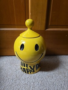 Mccoy Cookie Jar Smiley Face | eBay