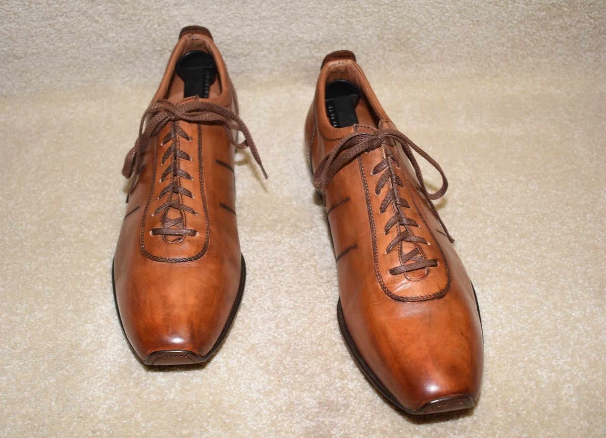 Salvatore Ferragamo M Brown Dress Shoes for Men for sale | eBay display picture 1