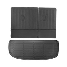 VEVOR Cargo Mats Compatible with Hyundai Palisade 2020-2024,Custom Fit TPE Carg