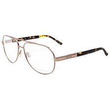 Pierre Cardin Men's Aviator 59mm Eyeglasses Frames Bronze PC6844-J7D