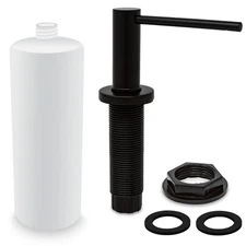 Built in Soap Dispenser for Kitchen Sink, Stainless Steel Countertop Pump. Re...