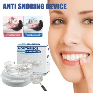 Portable Anti Snoring Mouthpiece Sleep Apnea Guard Bruxism Anti Snore Equipment