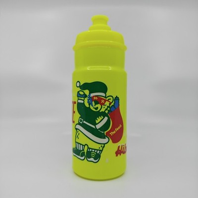550 mL The Feed ''HO HO HYDRATE'' Running Cycling Training Water Bottle - Neon