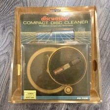 Vintage Discwasher Compact Disc CD Washer Cleaner 1988 Made In USA Missing Spray