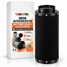 Aktivkohlefilter Anti Geruch f&uuml;r Indoor Grow Bel&uuml;ftung Geruchsfilter Abluftfilte