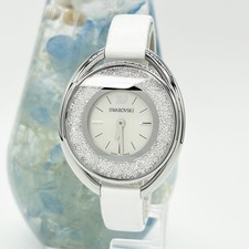 SWAROVSKI Crystal Line Quartz Used Watch Excellent condition