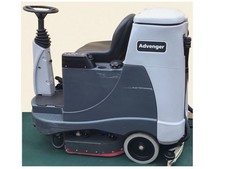 Advance Advenger Ride-On Floor Scrubber – 190 Hrs – Battery Powered