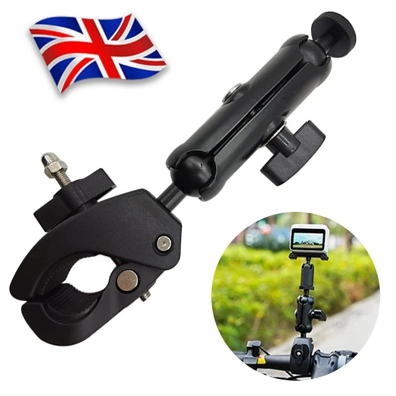 DA BOOM 1/4 Camera DV DSLR Bike Bicycle Handlebar Clamp Bracket Tripod Mount Screw Clip Tripods For Hero5 4 3 3 2 1 DA BOOM 1/4 Camera DV DSLR Bike Bicycle Handlebar Clamp Bracket Tripod Mount Screw Clip Tripods For Hero5 4 3 3 2 1