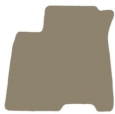 Fußmatte FAHRER, Teppich für Kia Niro 2016-2021, Dunkelbeige x14 Rand