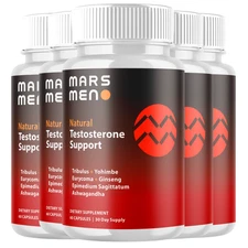 (5 Pack) Mars Men for Men Advanced Max Formula Vitamin Supplement 120 Capsules