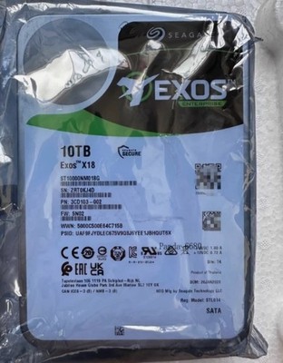 Seagate 10TB 3.5 Inch SATA 6GB/s 7200RPM 256MB ST10000NM018G Internal Hard Drive