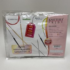 Knitter's Pride Comby Interchangeable Sampler Needle Set II, 3 Pairs