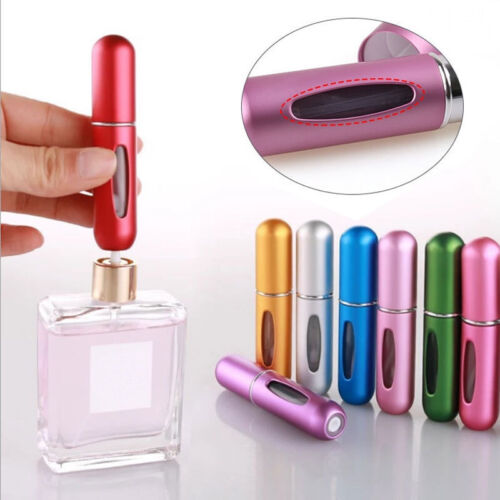 5ml Portable Refillable Atomizer Perfume Bottle Cologne Empty Decant Container - Picture 1 of 16