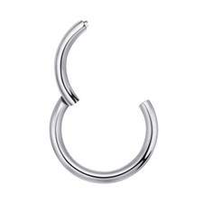 TITAN Clicker Hinged Segment Ring Scharnier Piercing Septum Ohr Nase Lobes Augen