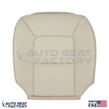 Replacement Fits 2007 - 2016 Volvo S80 Driver Side Bottom Tan Leather Seat Cover