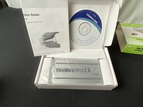 Macally PHR-S250CC Aluminio Alta Velocidad Firewire/USB 2.0 Gabinete de Almacenamiento 2.5” IDE - Imagen 3 de 7