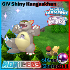 6IV Shiny Kangaskhan Pokemon Brilliant Diamond Shining Pearl