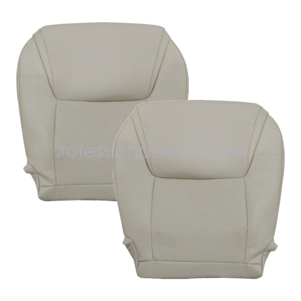 Both Side Bottom Perforated Leather Seat Cover For 2008 2009-2015 Lexus Lx570 - Image 3 of 4