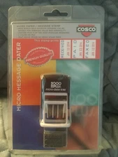 COSCO MICRO DATER MESSAGE STAMP - BRAND NEW IN PACKAGE