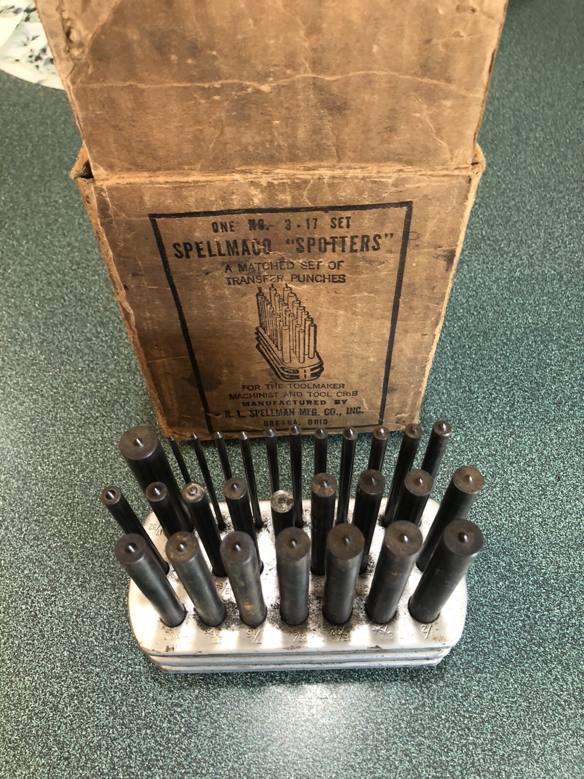 Spellman Manufacturing Spellmaco Transfer Punches eBay