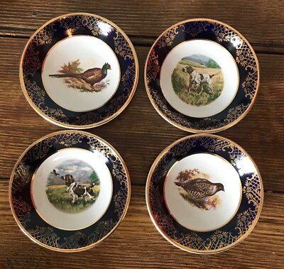 Vierergruppe Weatherby Hanley England Royal Falcon Ware kleines Geschirr sehr guter Zustand