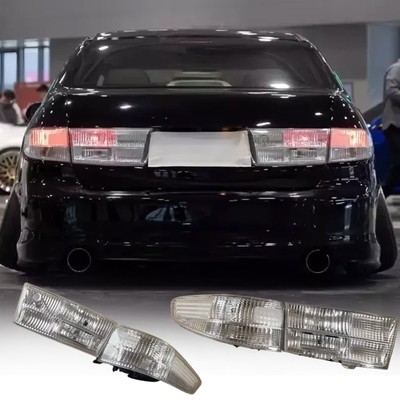For 2003-2005 Honda ACCORD SEDAN Crystal Clear Lens Brake Tail Light Cover Turn