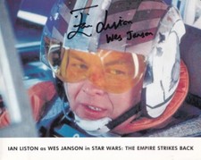 IAN LISTON signed Autogramm 20x25cm STAR WARS in Person autograph COA