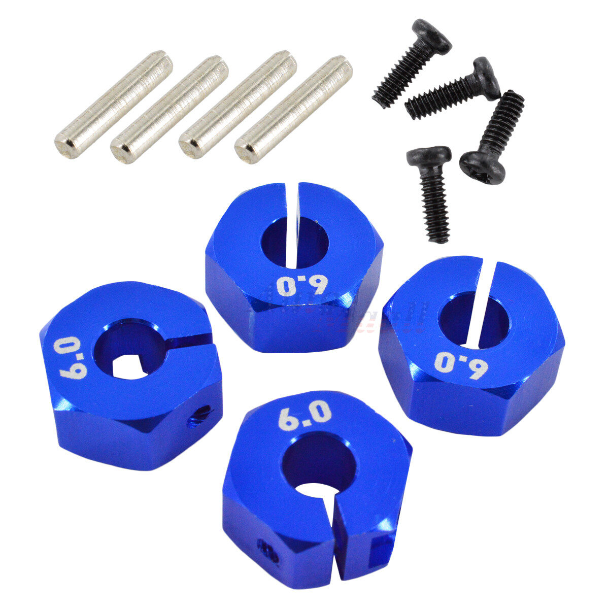 Aluminum Wheel 12mm Hex Adapters Nut for Traxxas Rustler 4x4 VXL