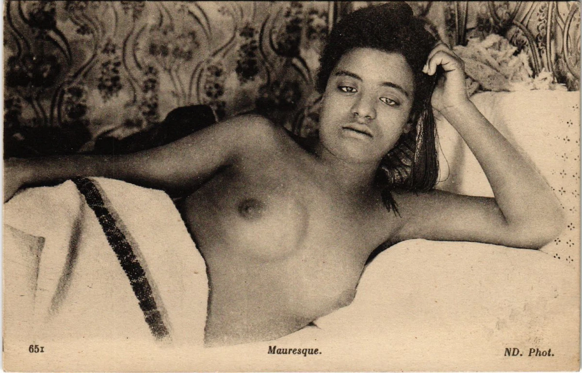 PC CPA ETHNIC NUDE FEMALE, FEMME MAURESQUE, VINTAGE POSTCARD (b10308) | eBay